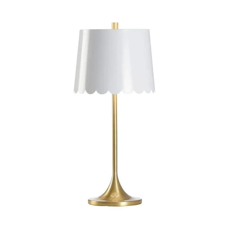 Wildwood Mirasol Brass Base Golden Table Lamp