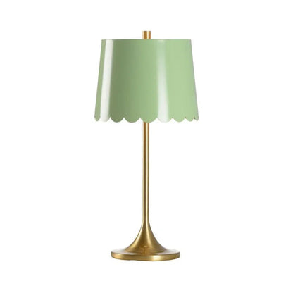 Wildwood Mirasol Brass Base Golden Table Lamp