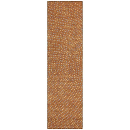 LOOMLAN Rugs Mirelia Paprika Washable Indoor-Outdoor Rug