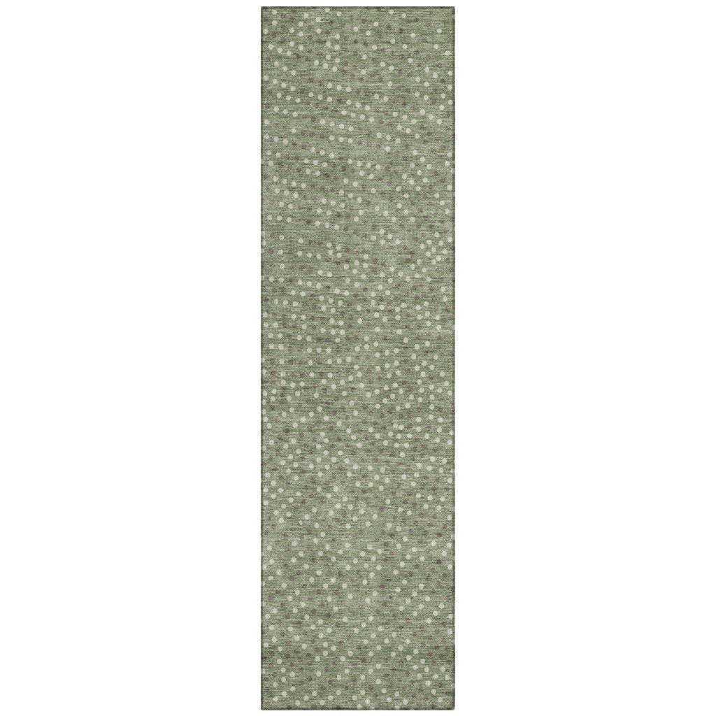 Mirelia Sage Washable Indoor - Outdoor Rug - LOOMLAN - LOOMLAN Rugs - Outdoor Rugs