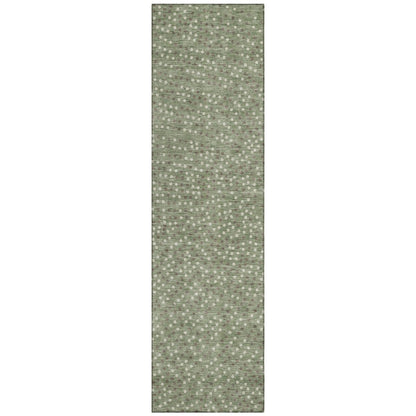 Mirelia Sage Washable Indoor - Outdoor Rug - LOOMLAN - LOOMLAN Rugs - Outdoor Rugs