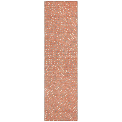 LOOMLAN Rugs Mirelia Salmon Washable Indoor-Outdoor Rug