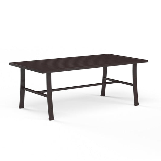 La Jolla Aluminum Made Rectangular Outdoor Coffee Table