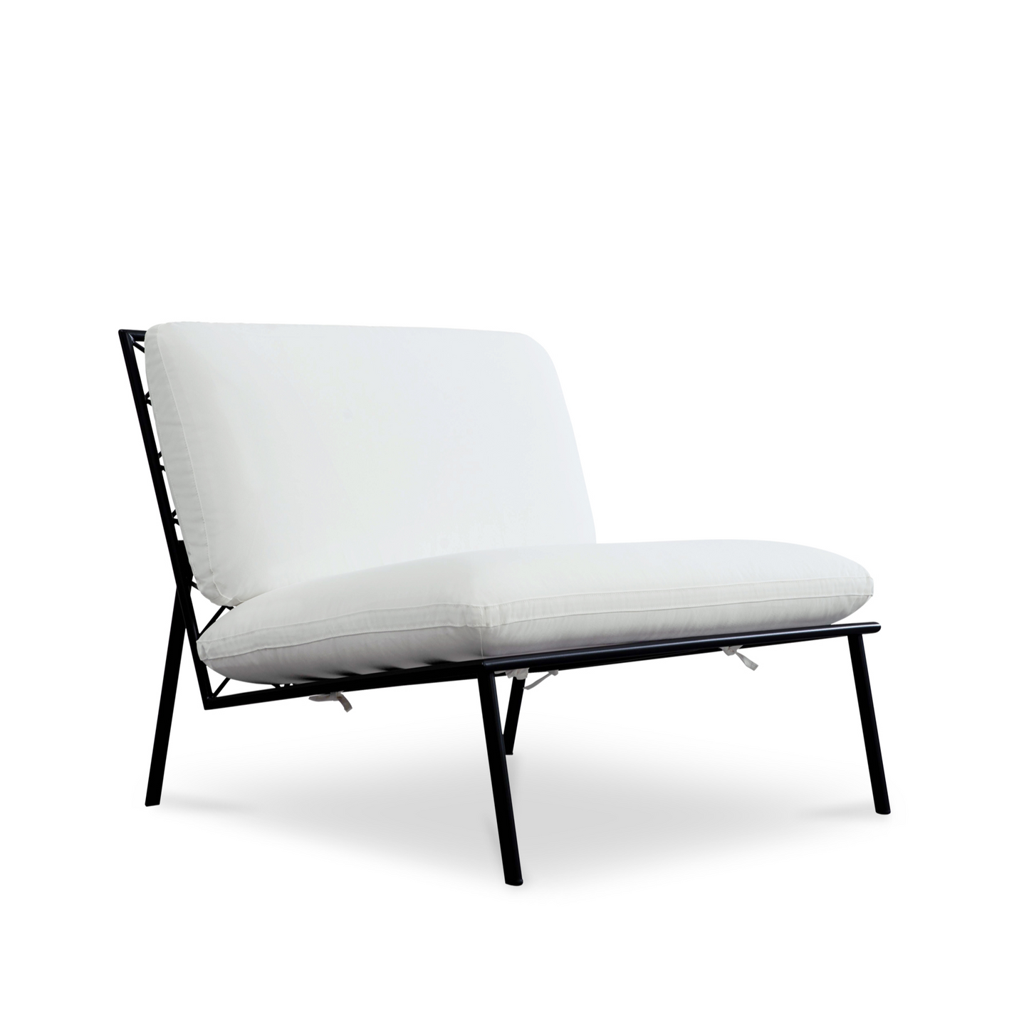 Salma Olefin Fabric Outdoor Accent Chair