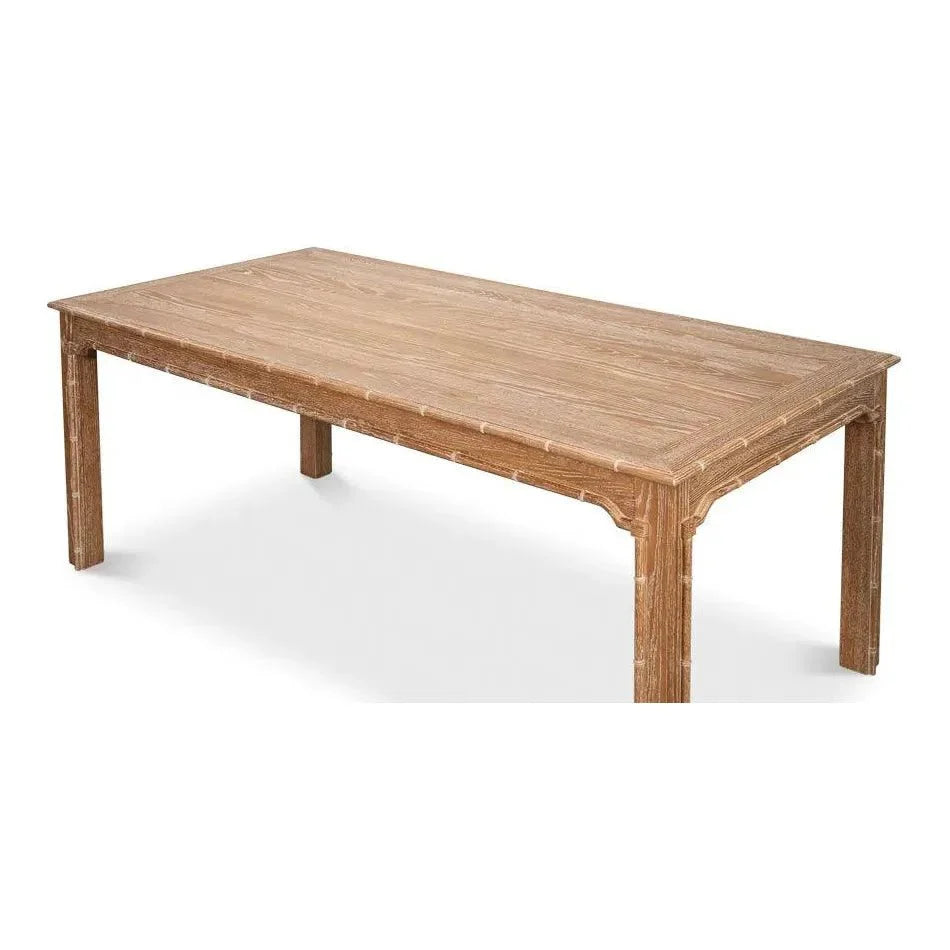 Sarreid Modern Oak Wood Brighton Dining Table