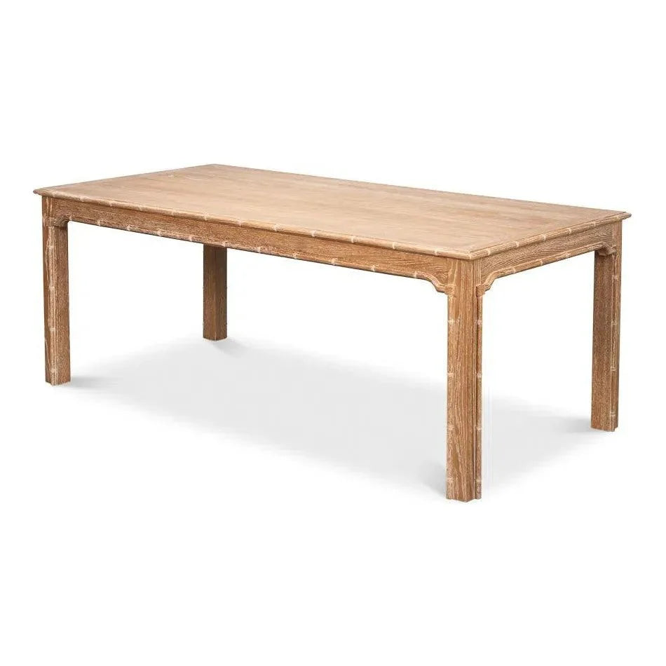 Sarreid Modern Oak Wood Brighton Dining Table