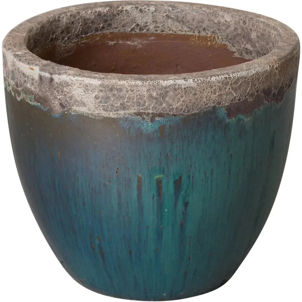 Modern Round Ceramic Planter