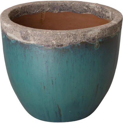 Modern Round Ceramic Planter