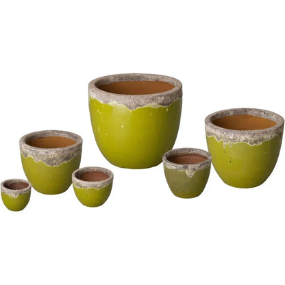 Modern Round Ceramic Planter