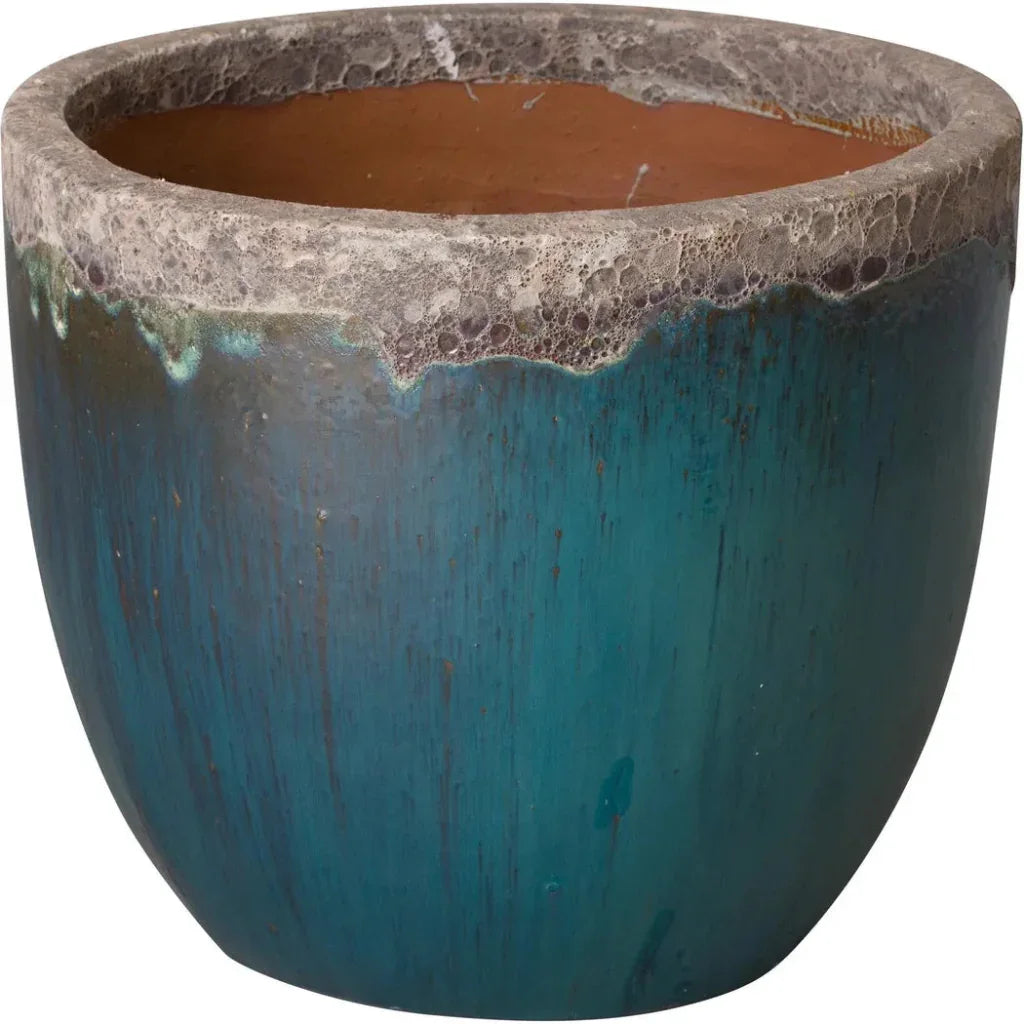Modern Round Ceramic Planter