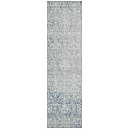Monavia Blue Washable Indoor - Outdoor Rug - LOOMLAN - LOOMLAN Rugs - Outdoor Rugs