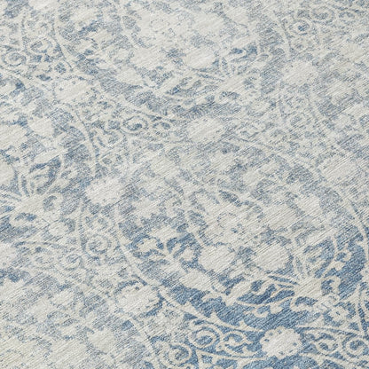 Monavia Blue Washable Indoor - Outdoor Rug - LOOMLAN - LOOMLAN Rugs - Outdoor Rugs
