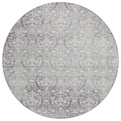 Monavia Purple Washable Indoor - Outdoor Rug - LOOMLAN - LOOMLAN Rugs - Outdoor Rugs