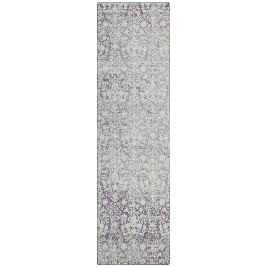 Monavia Purple Washable Indoor - Outdoor Rug - LOOMLAN - LOOMLAN Rugs - Outdoor Rugs