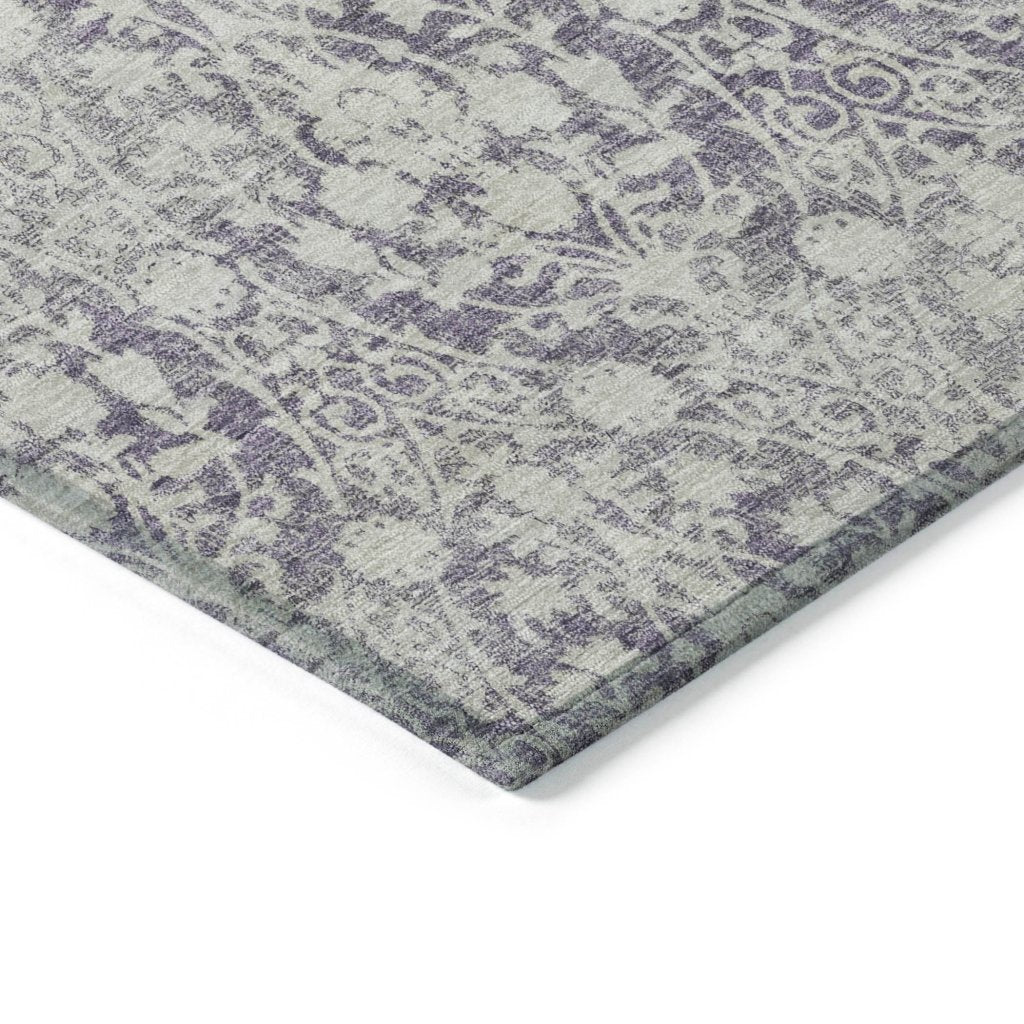 Monavia Purple Washable Indoor - Outdoor Rug - LOOMLAN - LOOMLAN Rugs - Outdoor Rugs