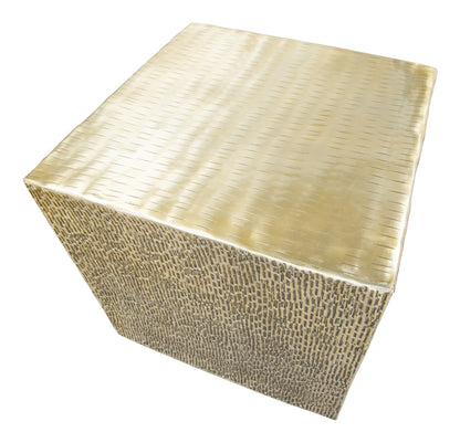 Mono Side Table Gold - Sideboards and Things Accents_Gold, Brand_Zuo Modern, Color_Gold, Depth_10-20, Features_Adjustable Height, Finish_Polished, Height_10-20, Materials_Metal, Metal Type_Aluminum, Product Type_Side Table, Width_10-20