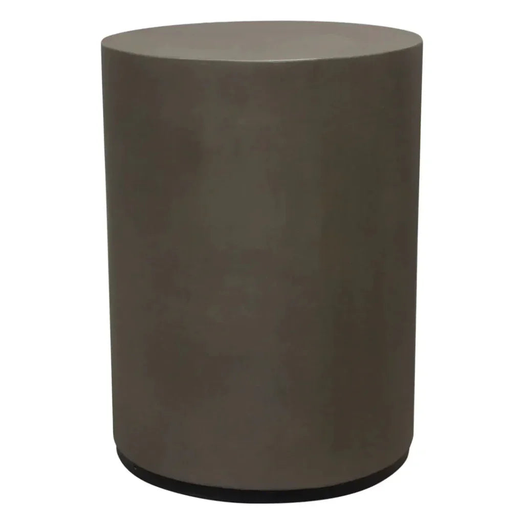 Montage Natural Cement Outdoor End Table