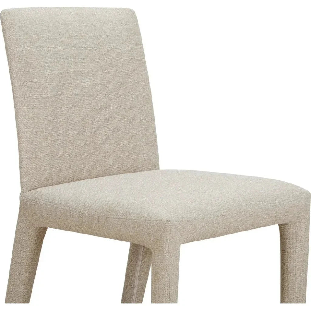 Moe's Home Monte Performance Fabric Armless Dining Chair 2PC
