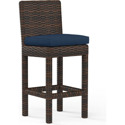 Montecito Sunbrella Outdoor Barstool - LOOMLAN - Sunset West - Outdoor Bar Stools
