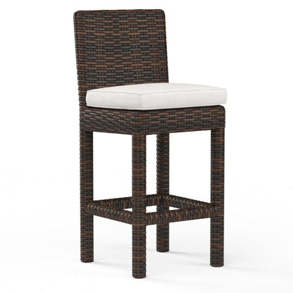 Montecito Sunbrella Outdoor Barstool - LOOMLAN - Sunset West - Outdoor Bar Stools