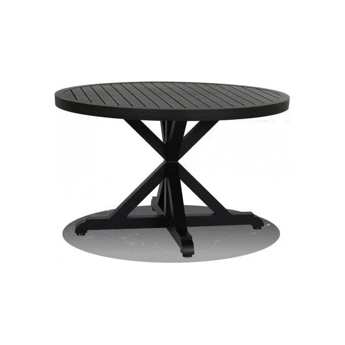 Monterey Aluminum Round Outdoor Dining Table