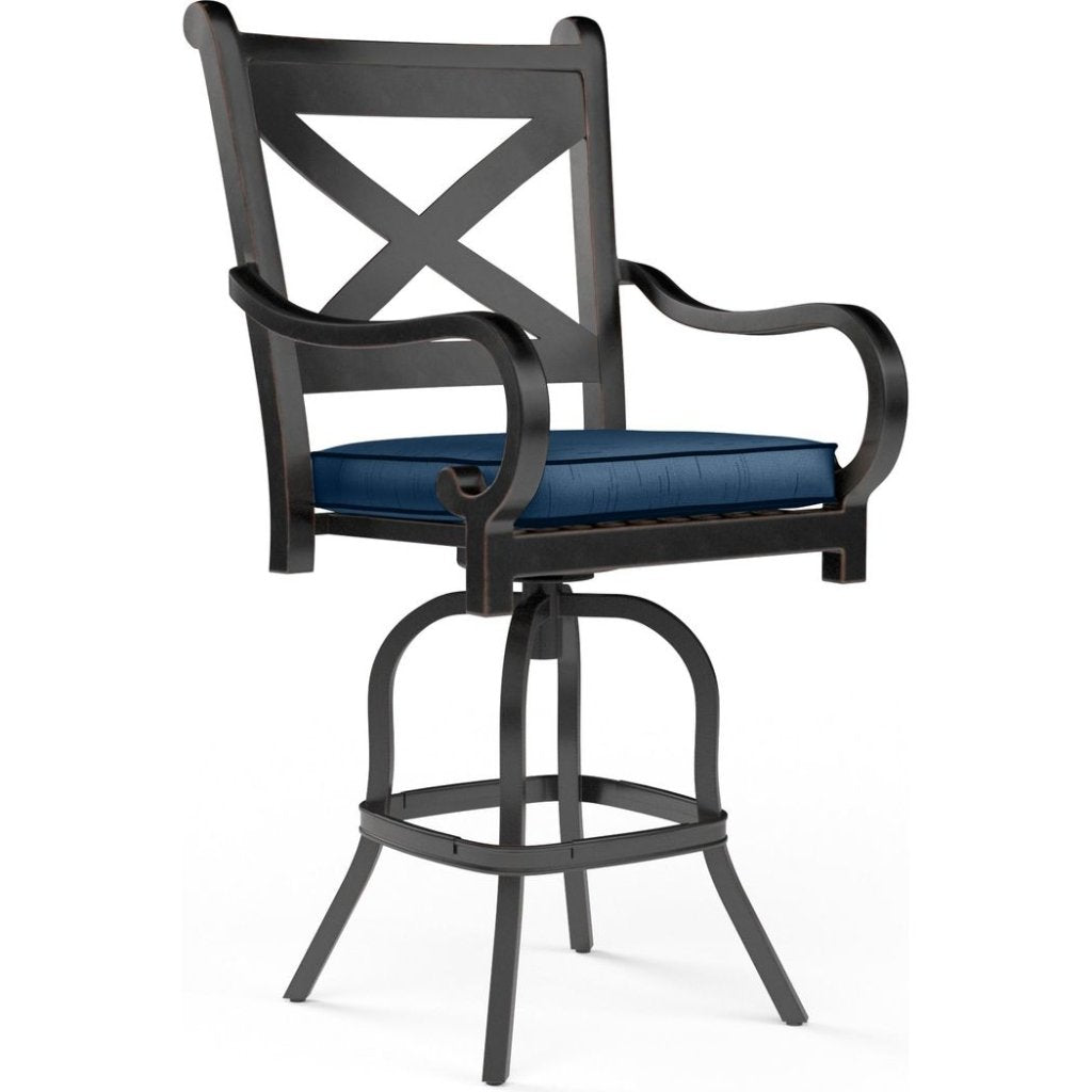 Monterey Sunbrella Outdoor Barstool - LOOMLAN - Sunset West - Outdoor Bar Stools
