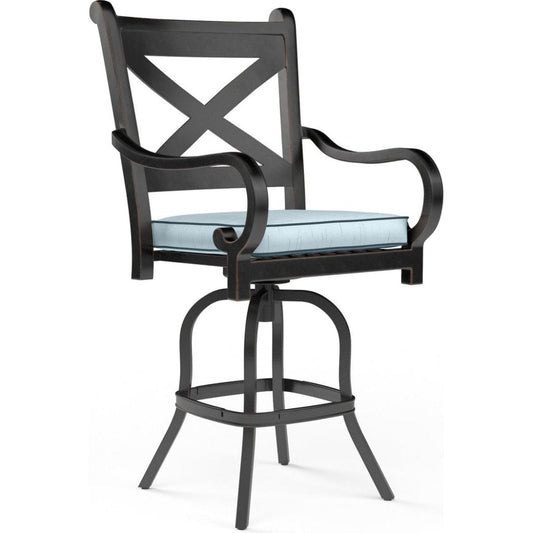 Monterey Sunbrella Outdoor Counter Stool - LOOMLAN - Sunset West - Outdoor Counter Stools