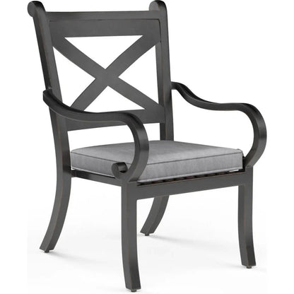 Monterey Sunbrella Outdoor Dining Chair 2PC - LOOMLAN - Sunset West - Outdoor Dining Chairs