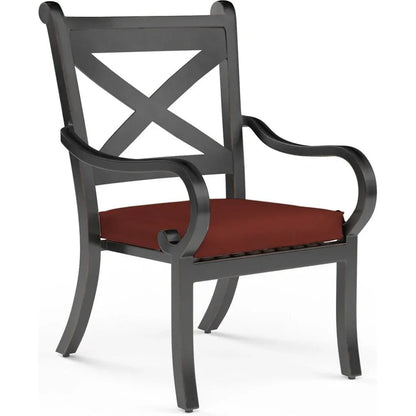 Monterey Sunbrella Outdoor Dining Chair 2PC - LOOMLAN - Sunset West - Outdoor Dining Chairs