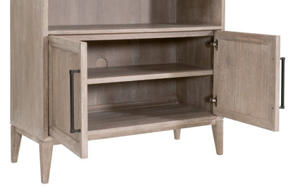 Morris Wooden Storage Bookcase - LOOMLAN - Essentials For Living - Bookcases