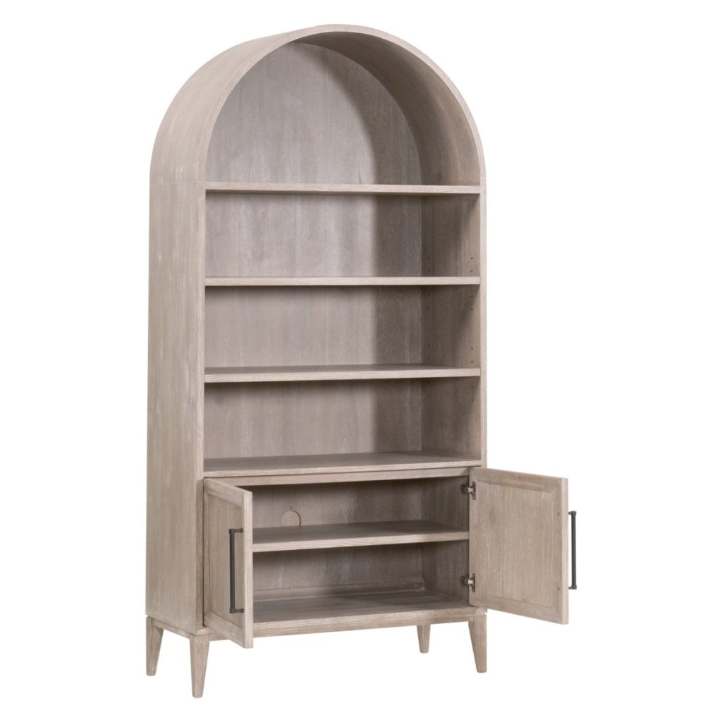 Morris Wooden Storage Bookcase - LOOMLAN - Essentials For Living - Bookcases