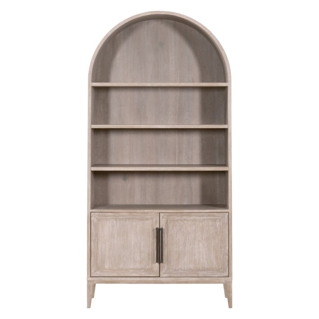 Morris Wooden Storage Bookcase - LOOMLAN - Essentials For Living - Bookcases