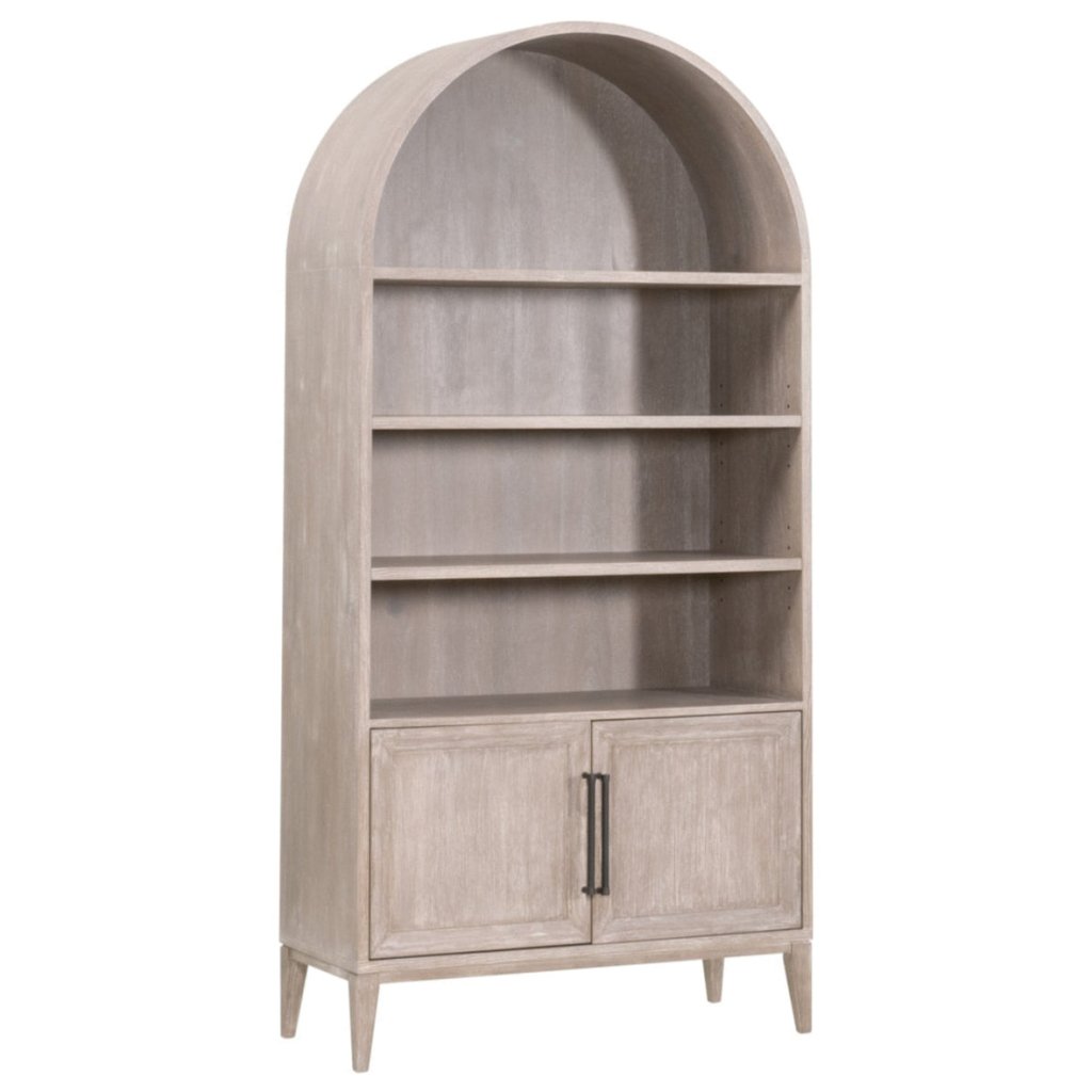 Morris Wooden Storage Bookcase - LOOMLAN - Essentials For Living - Bookcases