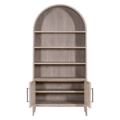 Morris Wooden Storage Bookcase - LOOMLAN - Essentials For Living - Bookcases