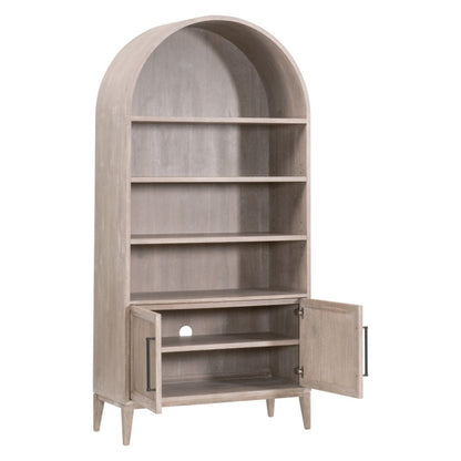 Morris Wooden Storage Bookcase - LOOMLAN - Essentials For Living - Bookcases