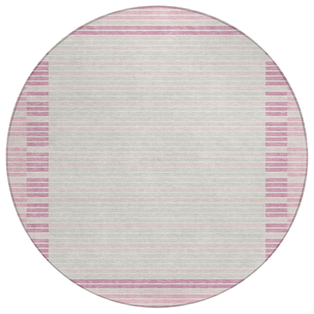 Motifa Pink Washable Indoor - Outdoor Rug - LOOMLAN - LOOMLAN Rugs - Outdoor Rugs