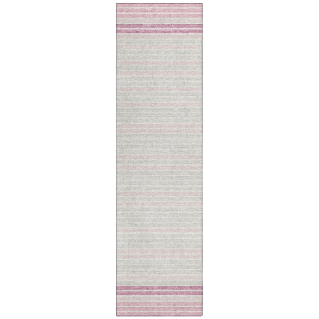 Motifa Pink Washable Indoor - Outdoor Rug - LOOMLAN - LOOMLAN Rugs - Outdoor Rugs