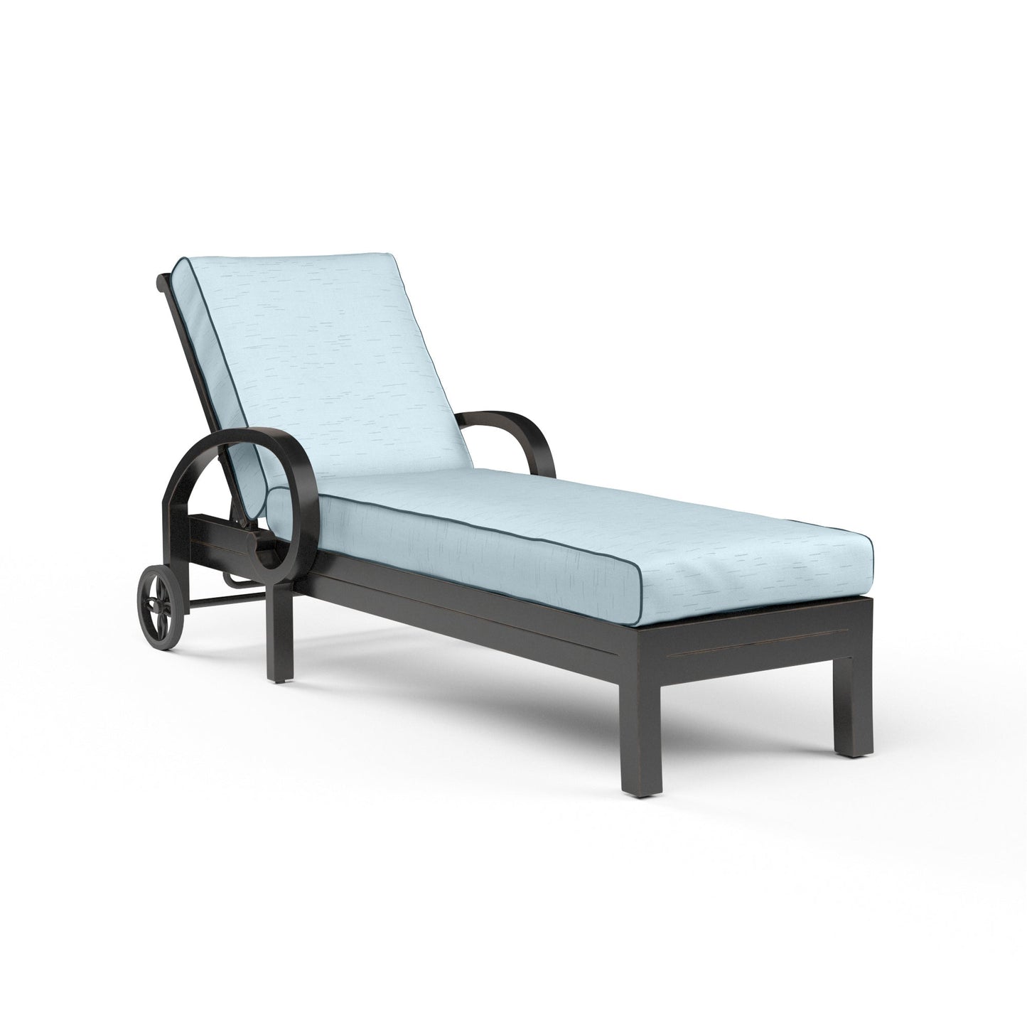 Monterey Sunbrella Upholstered Outdoor Chaise Lounge