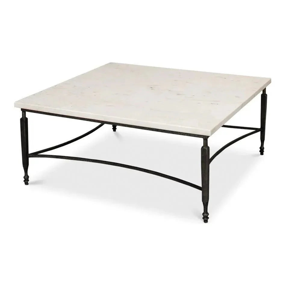 Mykos Square Coffee Table - LOOMLAN - Sarreid - Coffee Tables