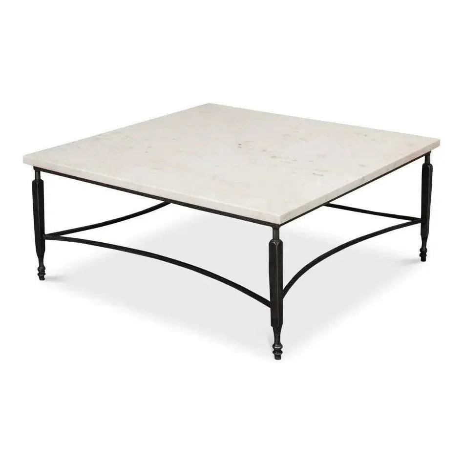 Mykos Square Coffee Table - LOOMLAN - Sarreid - Coffee Tables