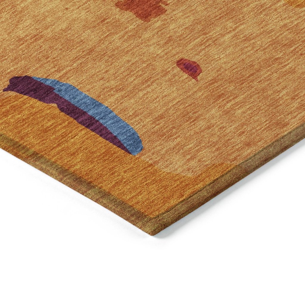 LOOMLAN Rugs Mysa Copper Washable Indoor-Outdoor Rug