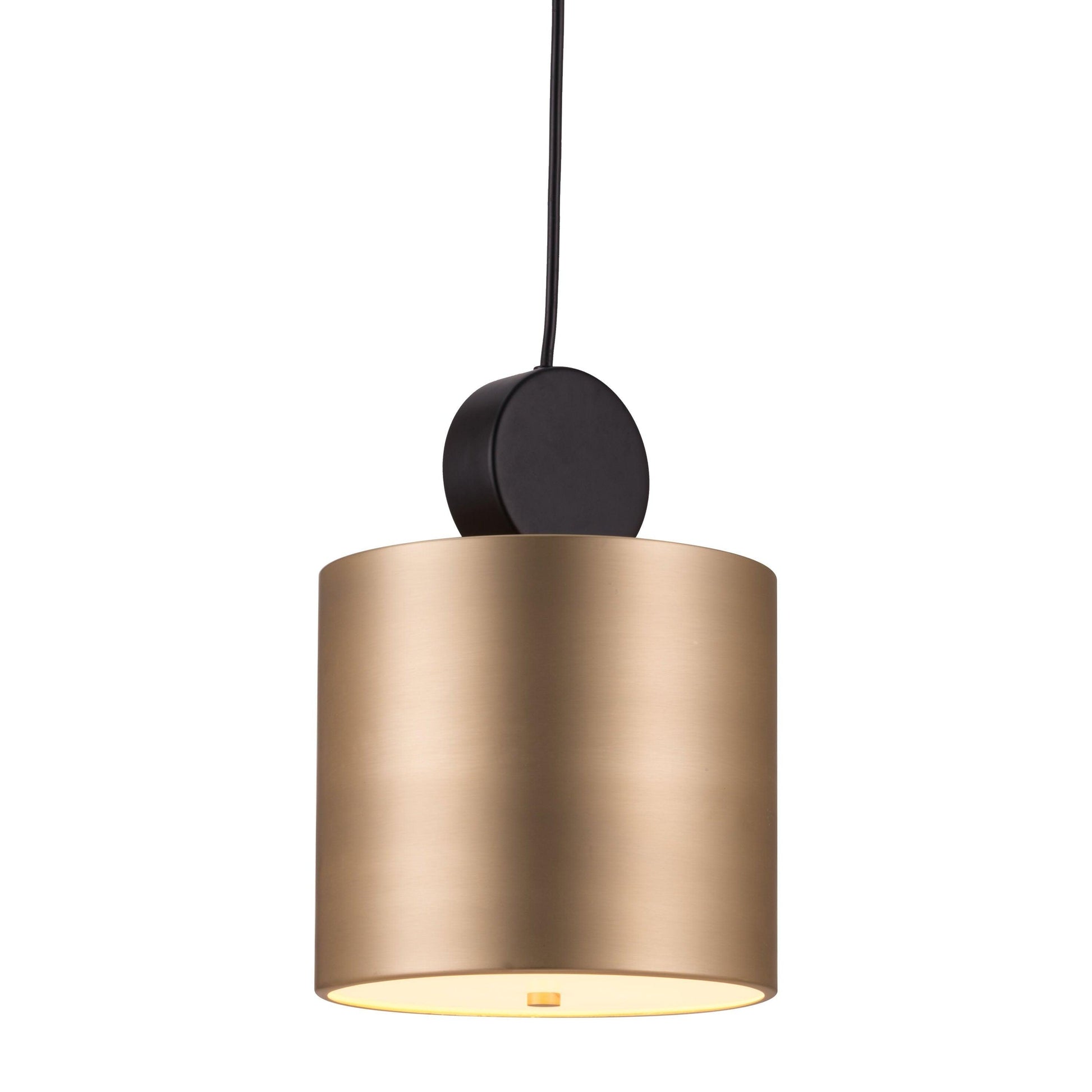 Myson Ceiling Lamp Gold - Sideboards and Things Brand_Zuo Modern, Color_Gold, Depth_0-10, Features_Adjustable Height, Finish_Polished, Finish_Powder Coated, Height_10-20, Materials_Metal, Metal Type_Steel, Product Type_Pendant, Width_0-10