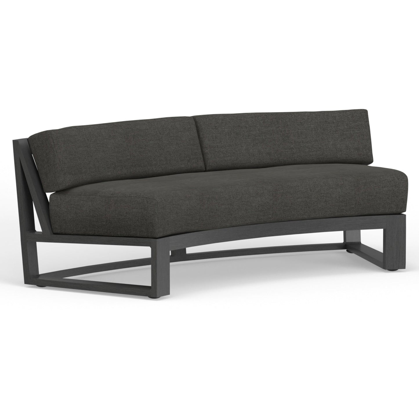 Redondo Sunbrella Upholstered Outdoor Curved Sofa