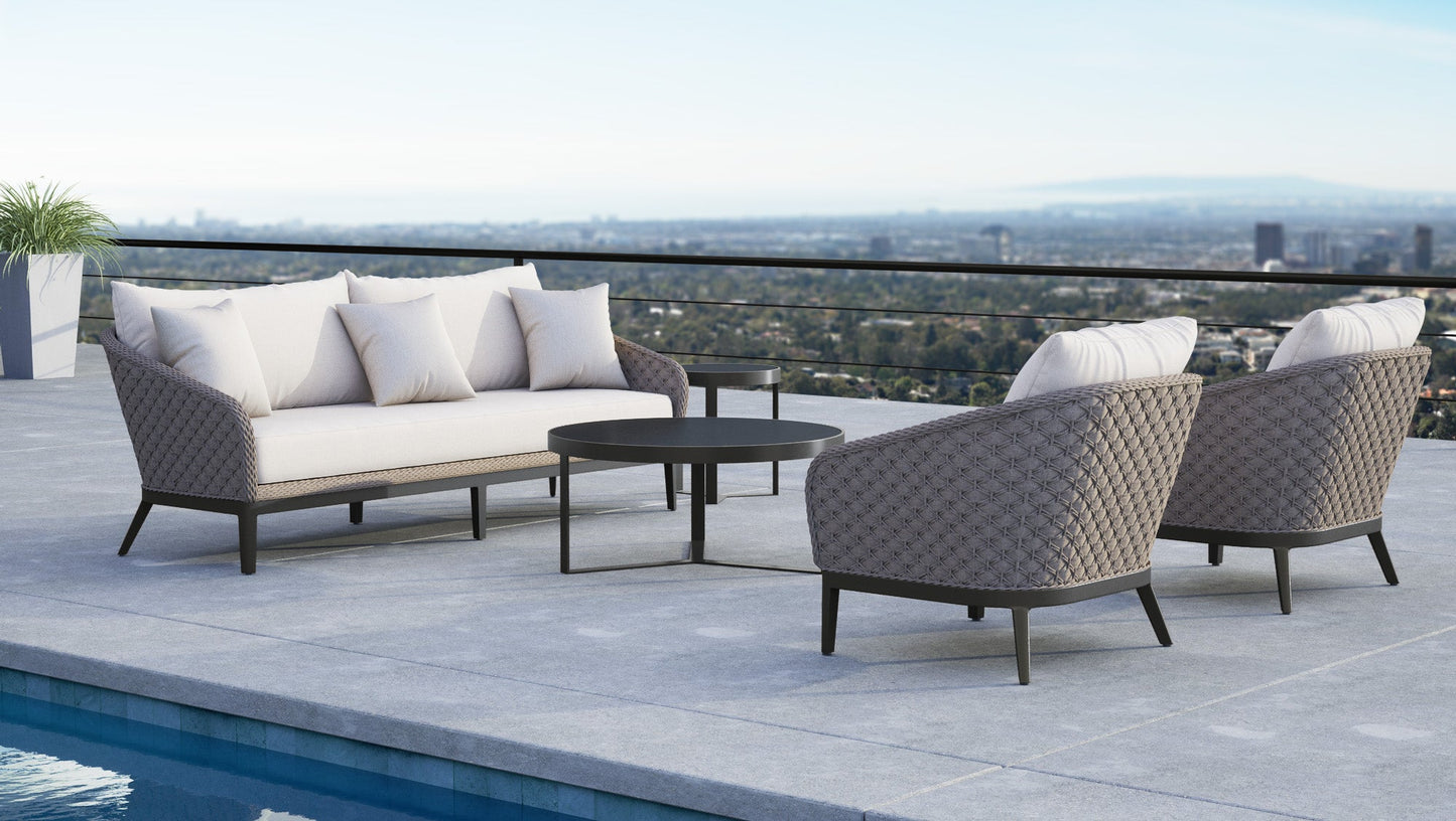 Marbella Sunbrella Upholstered Ultimate Comfort Design Outdoor Sofa