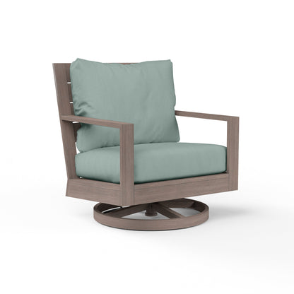 Laguna Sunbrella Upholstered Swivel Outdoor Club Rocker