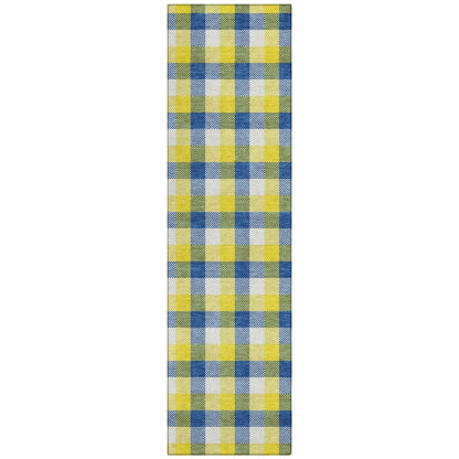 LOOMLAN Rugs Nahlia Gold Washable Indoor-Outdoor Rug