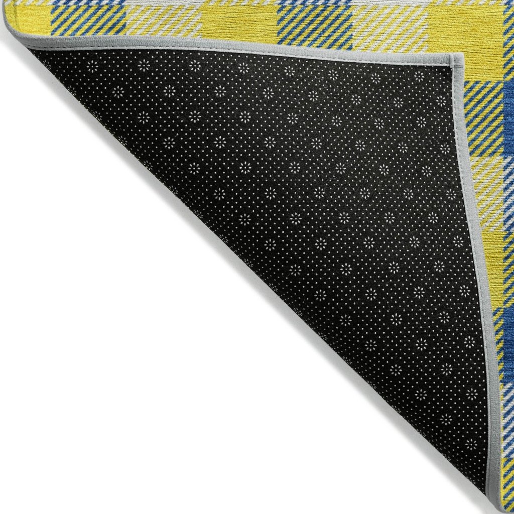 LOOMLAN Rugs Nahlia Gold Washable Indoor-Outdoor Rug