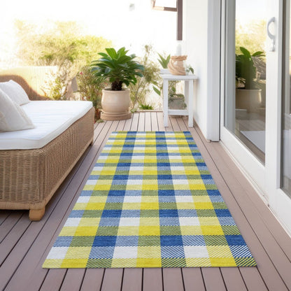 LOOMLAN Rugs Nahlia Gold Washable Indoor-Outdoor Rug