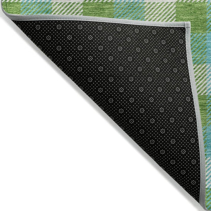 LOOMLAN Rugs Nahlia Lime Washable Indoor-Outdoor Rug