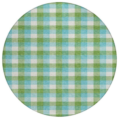 LOOMLAN Rugs Nahlia Lime Washable Indoor-Outdoor Rug